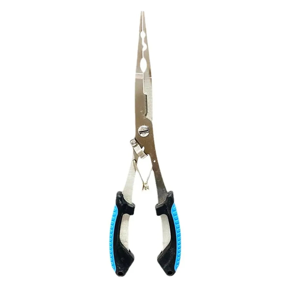 1Pc 21.5Cm Stainless Steel Fishing Pliers Multifunctional Fishing Scissors Fishing Accessories Fishing Pliers Gripper