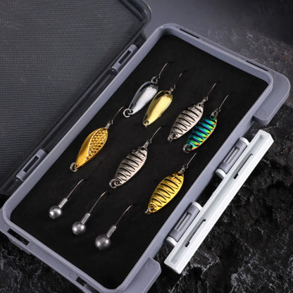 Fishing Tackles Baits Storage Case Translucent Protective Storage Box for Fishing Lures Spoons Fishhook