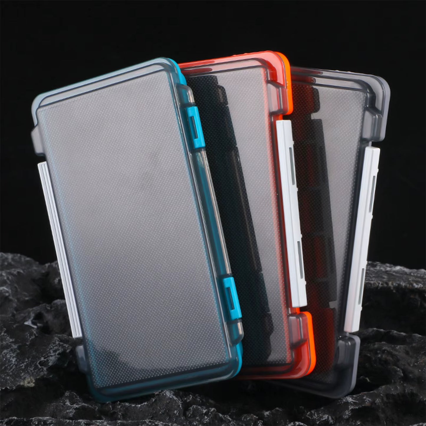 Fishing Tackles Baits Storage Case Translucent Protective Storage Box for Fishing Lures Spoons Fishhook