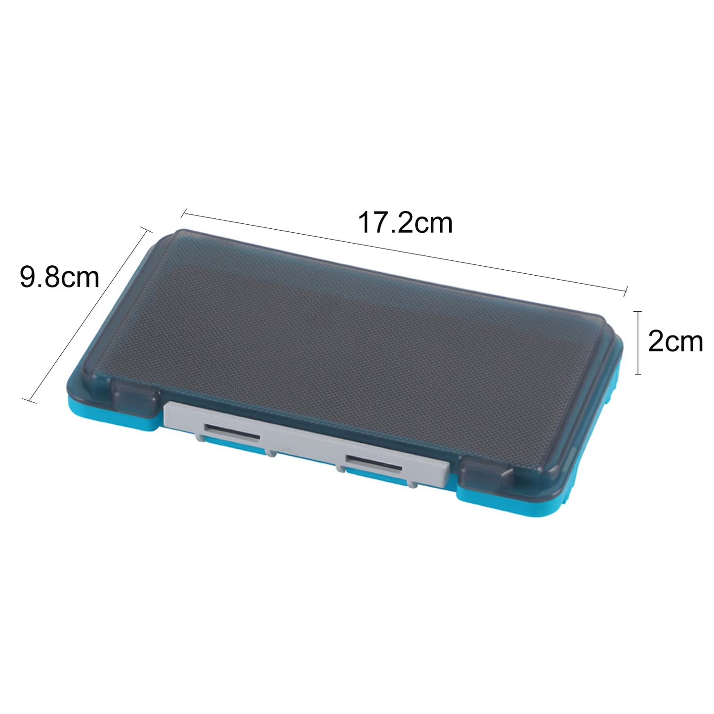 Fishing Tackles Baits Storage Case Translucent Protective Storage Box for Fishing Lures Spoons Fishhook